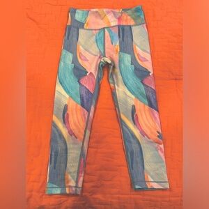 Athleta Girl Chit Chat Capris Size 8/10